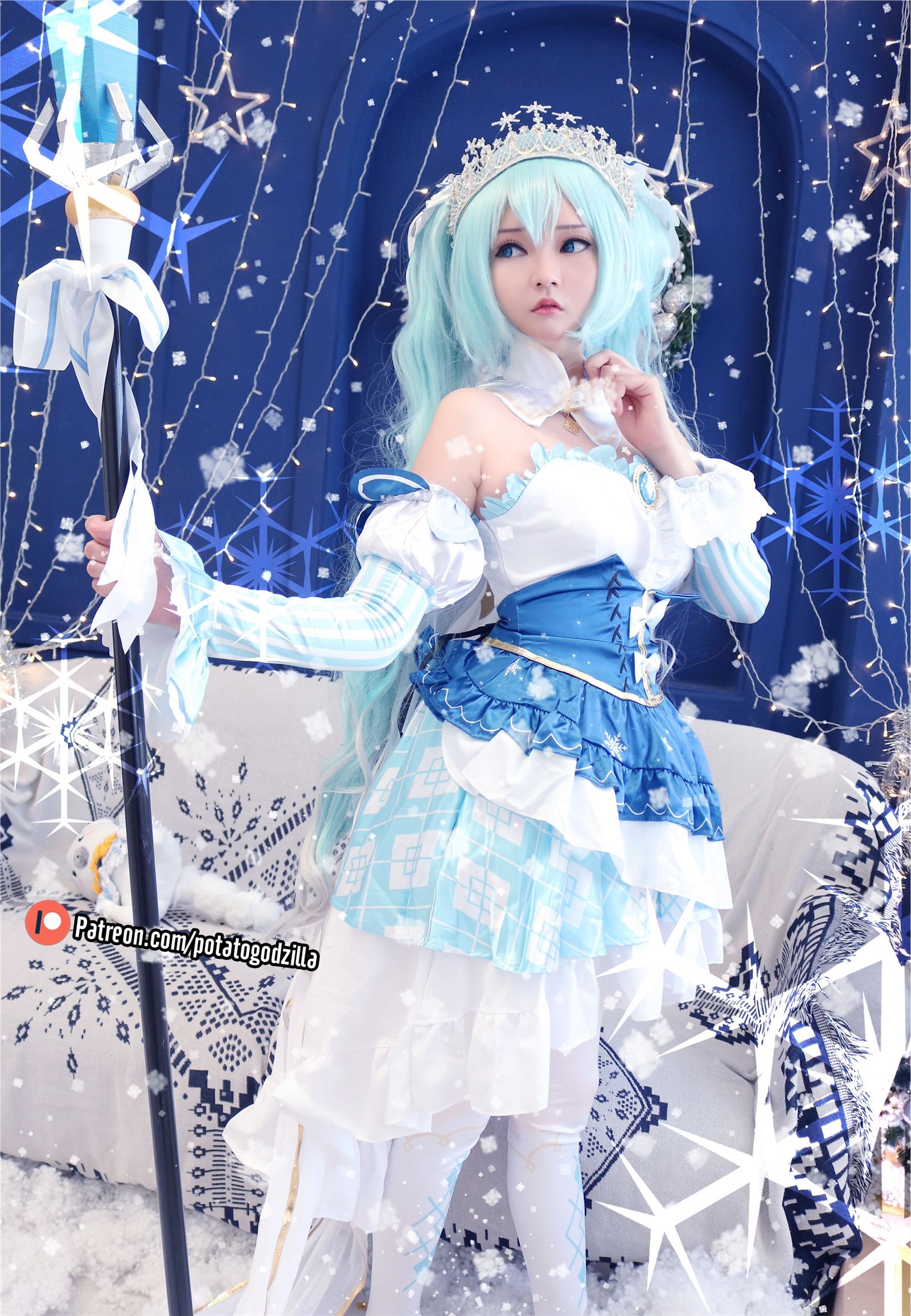 Potato Godzilla No.011 Snow Miku(15)